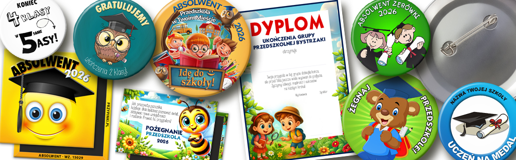 Przypinki na zakończenie roku - jak je zaprojektować, by były doskonałym upominkiem?