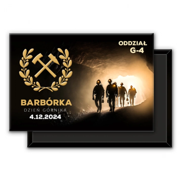 magnes 78x53mmBarbórka Oddział G-4