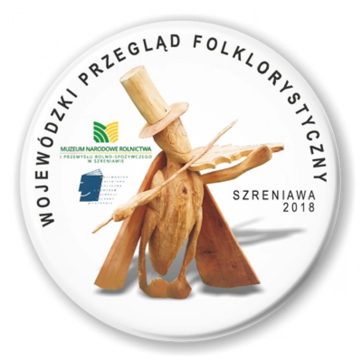 przypinka Wojewódzki Przegląd Folklorystyczny 2018