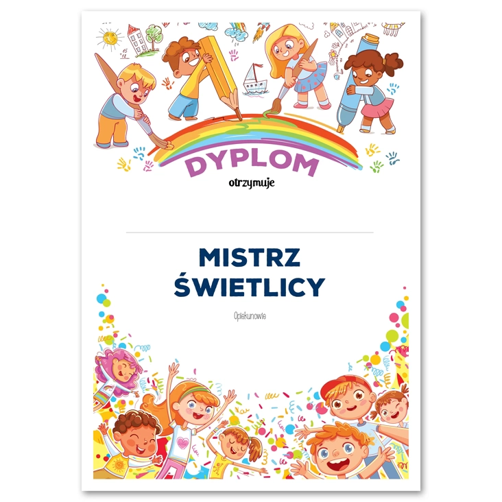 dyplomDyplom Mistrza Świetlicy