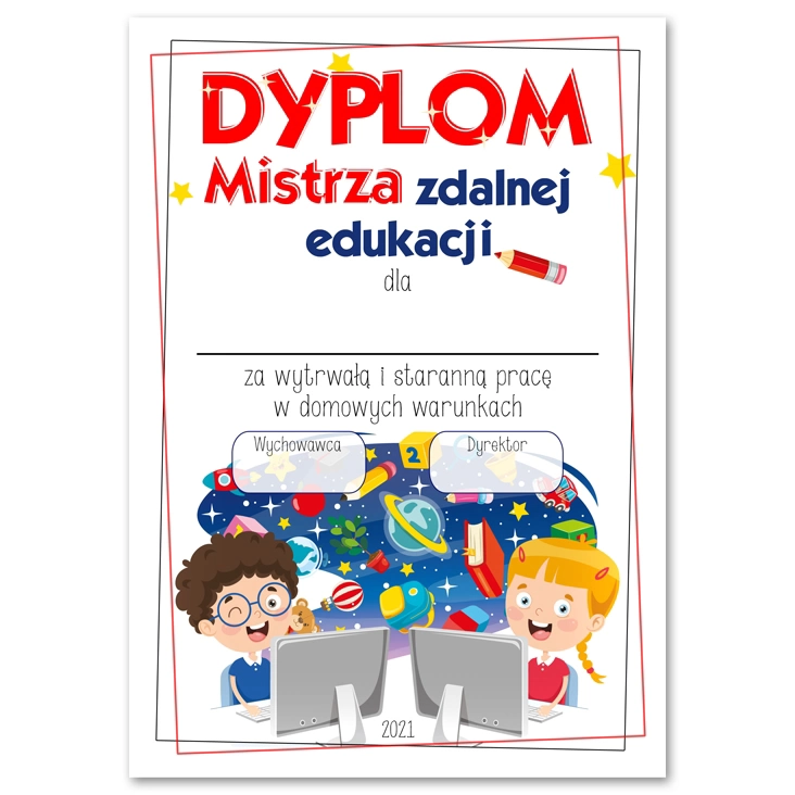 dyplomMistrza Zdalnej Edukacji