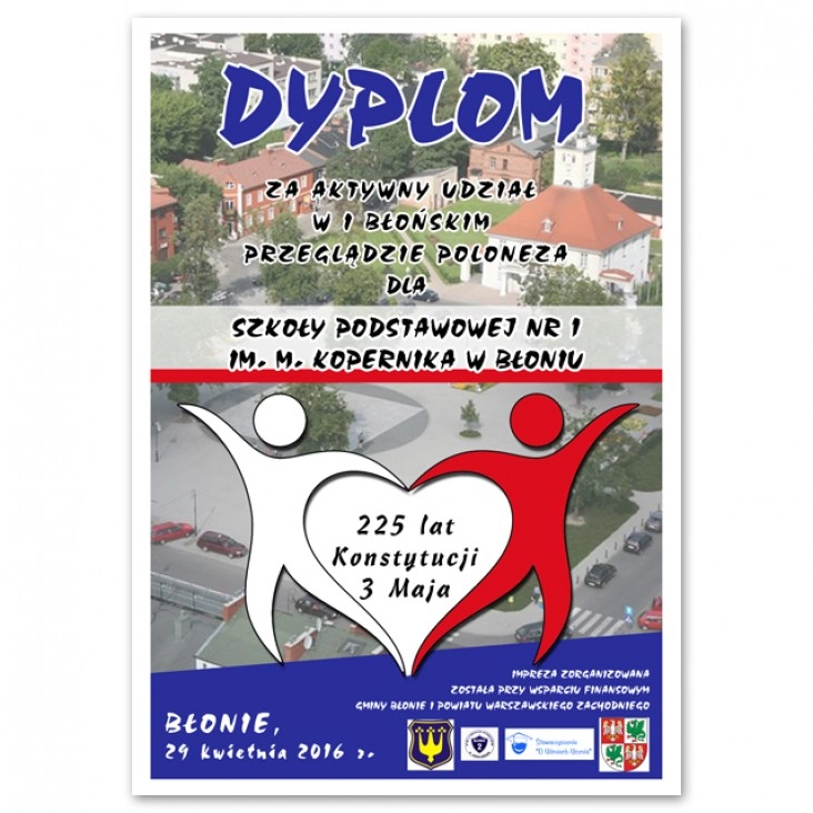 dyplom Błonie 2016 