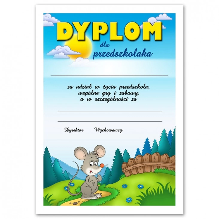 dyplom Chatka Małolatka