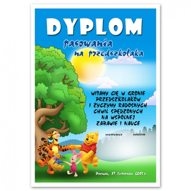 dyplom Familijny - pasowanie