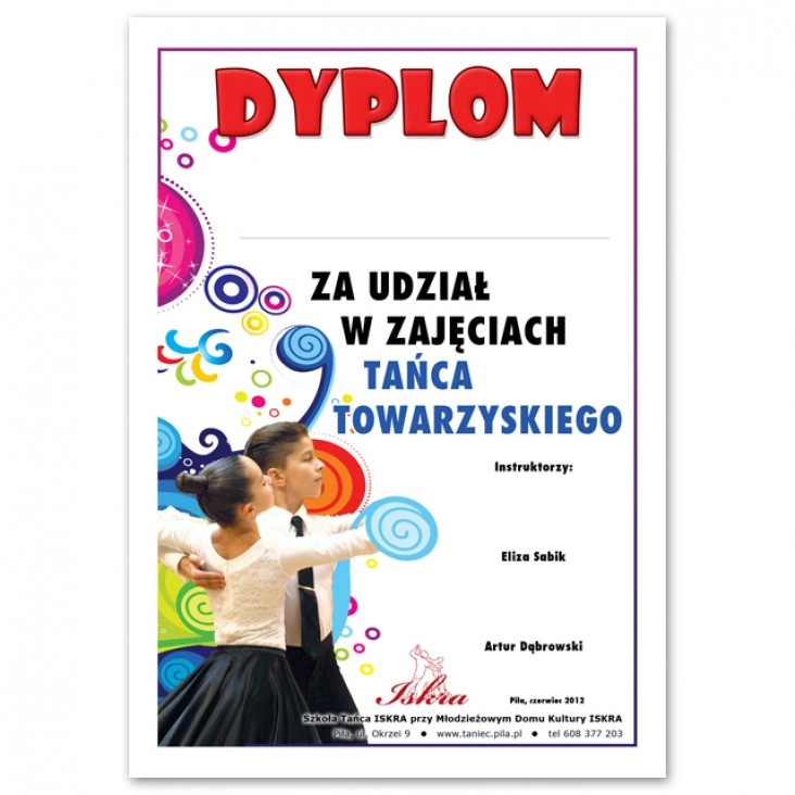 dyplom Iskra