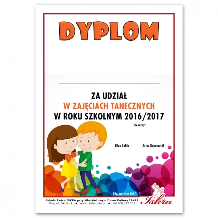 dyplom Iskra 2017