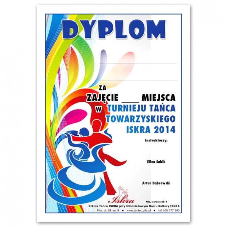 dyplom Iskra