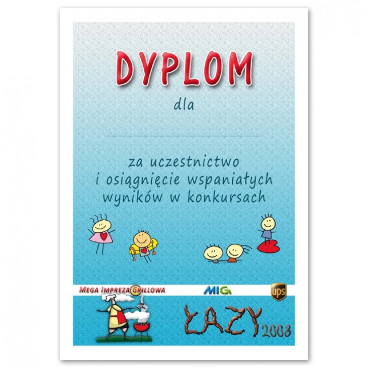 dyplom Łazy 2008