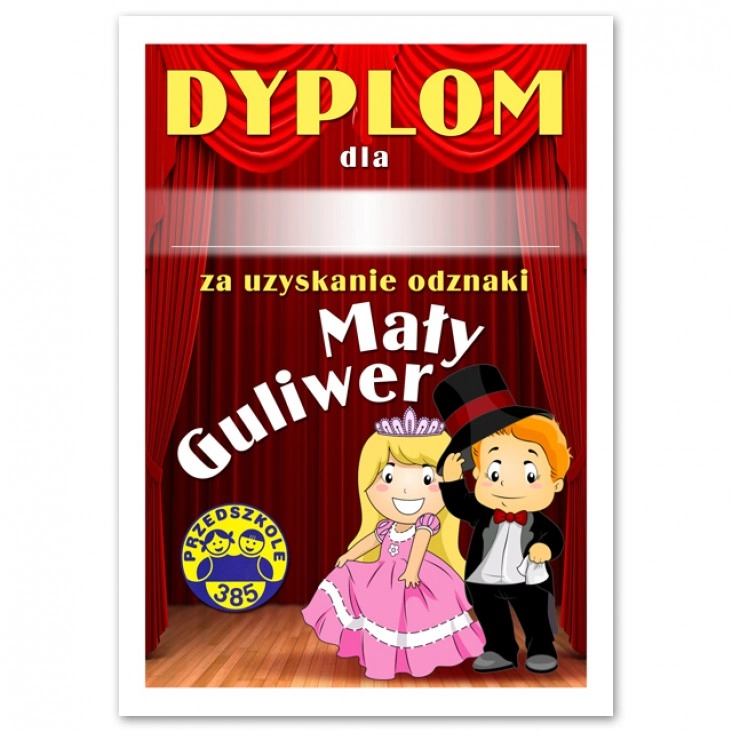 dyplom Mały Guliwer