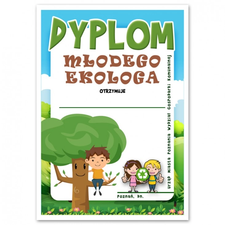 dyplom Młody Ekolog