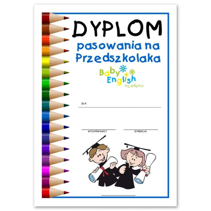 dyplom Pasowania na Przedszkolaka