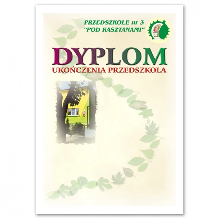 dyplom Przedszkole nr 3 w Swarzędzu