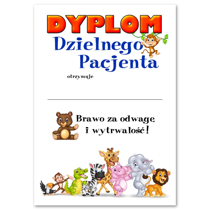 dyplom Dzielnego Pacjenta