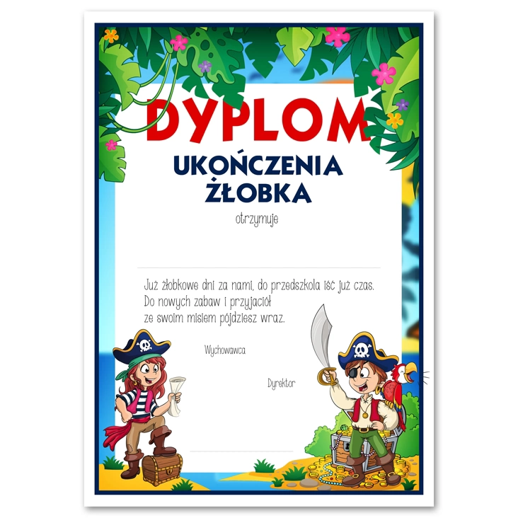 dyplom Ukończenia żłobka