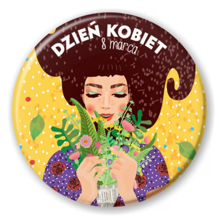 przypinka Dzień Kobiet 8 marca