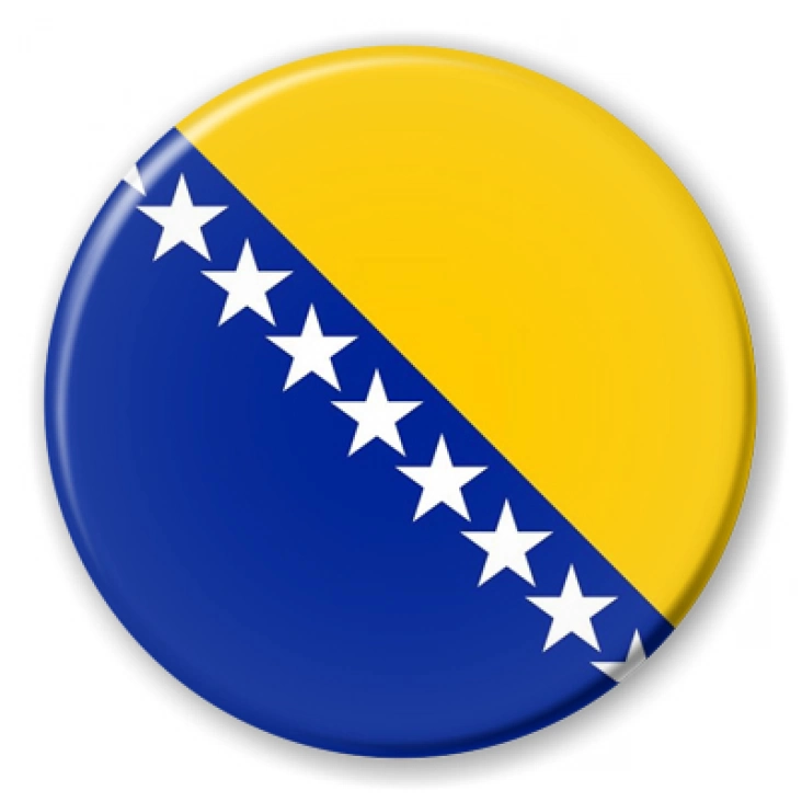 przypinka Flaga Bośnia i Hercegowina