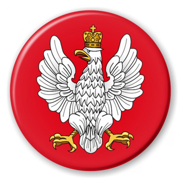 przypinka Godło Polski z lat 1919-1927
