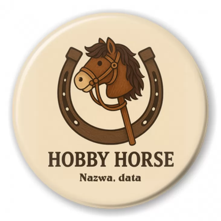przypinka Hobby horse