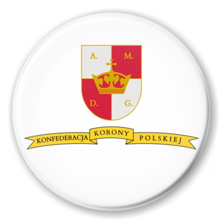 przypinka Konfederacja Korony Polskiej