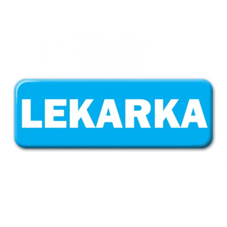 przypinka prostokąt Lekarka