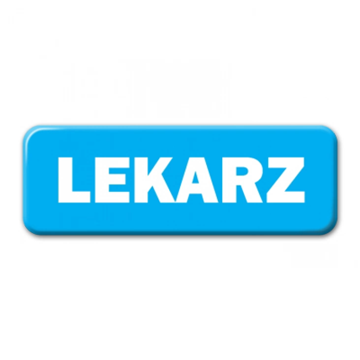 przypinka prostokąt Lekarz