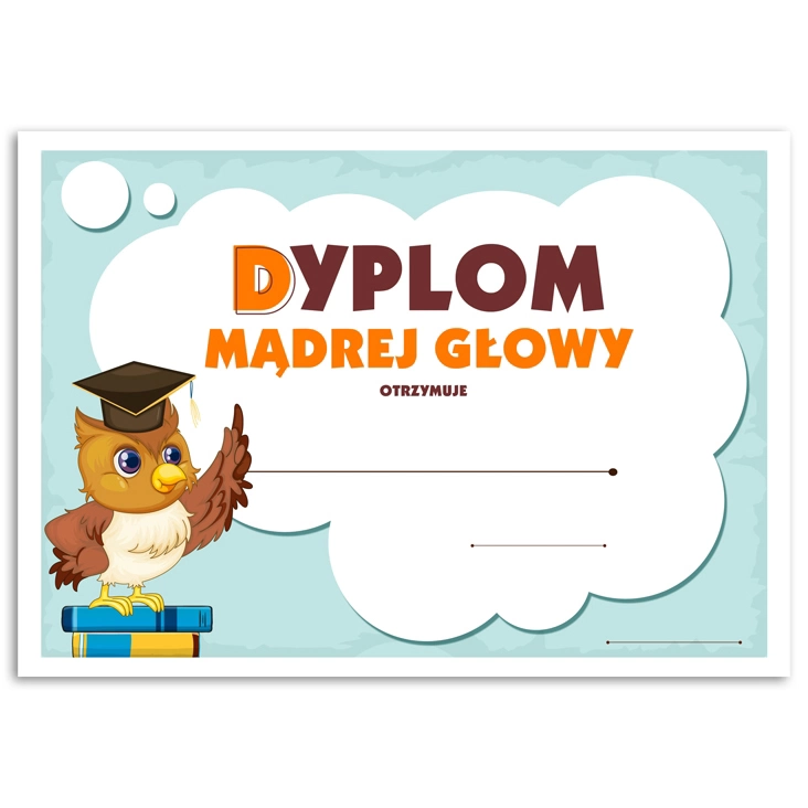 dyplom Mądra głowa