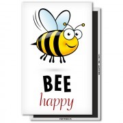 magnes na lodowke Bee happy