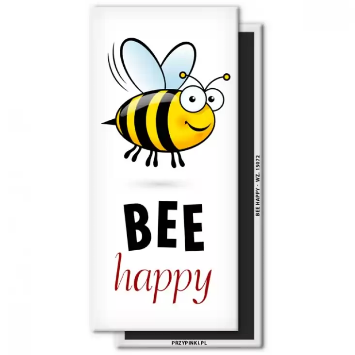 magnes 120x54mm Bee happy