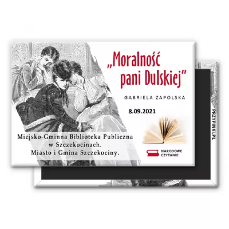 magnes 78x53mm Moralność Pani Dulskiej Szczekociny