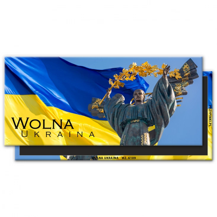 magnes 120x54mmPomnik Niepodległości na Ukrainie
