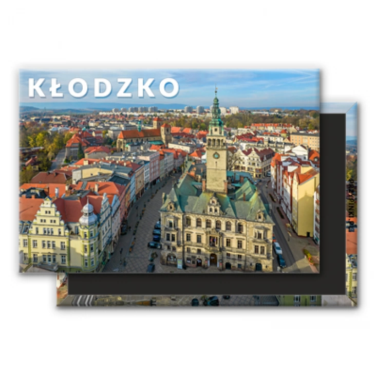 magnes 78x53mmRatusz w Kłodzku
