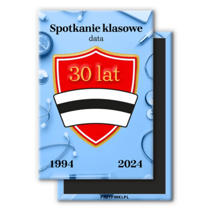 magnes 78x53mm Spotkanie klasowe pielęgniarki