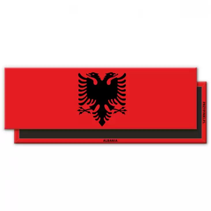 magnes 115x37mm Albania