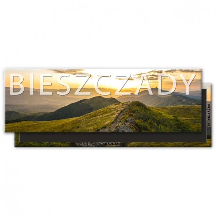 magnes 115x37mm Bieszczady