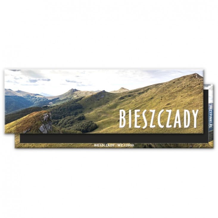 magnes 115x37mm Bieszczady