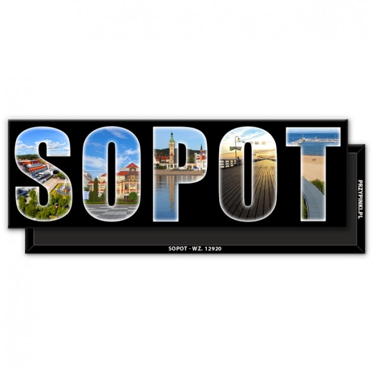 magnes 115x37mmSopot