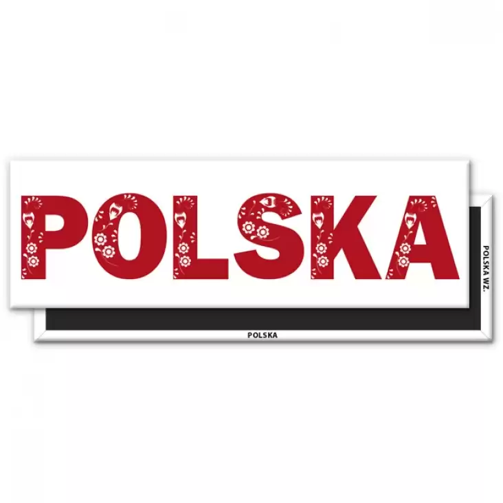 magnes 115x37mm Polska