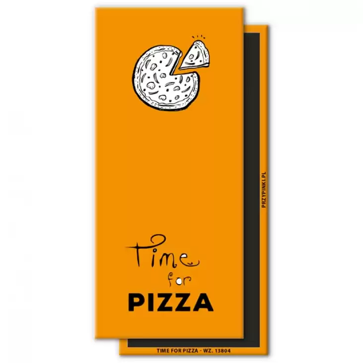 magnes 120x54mm Time for pizza