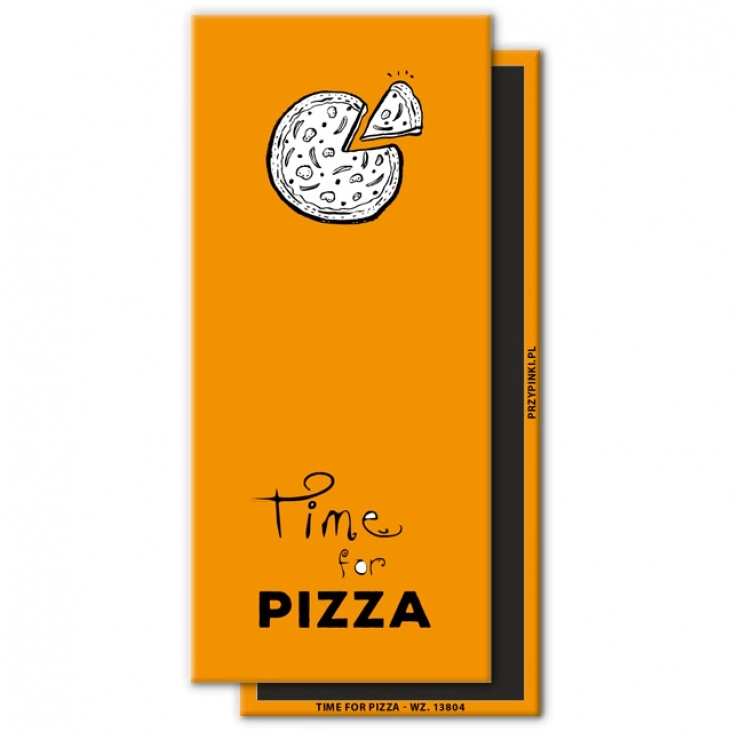 magnes 120x54mm Time for pizza