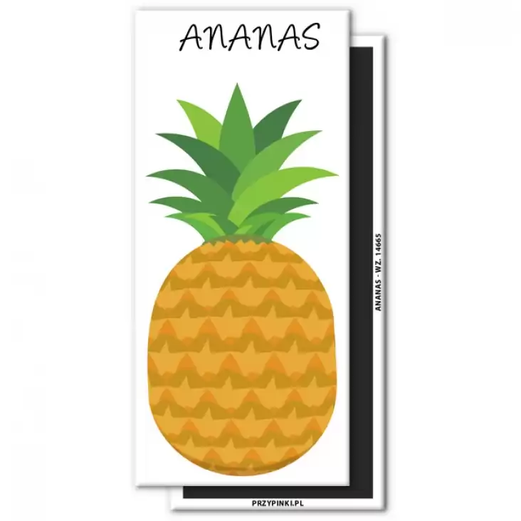 magnes 120x54mm Ananas