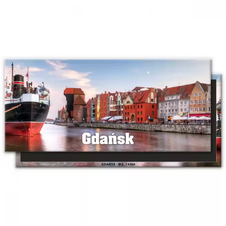 magnes 120x54mm Gdańsk 