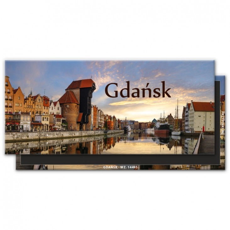 magnes 120x54mm Gdańsk 