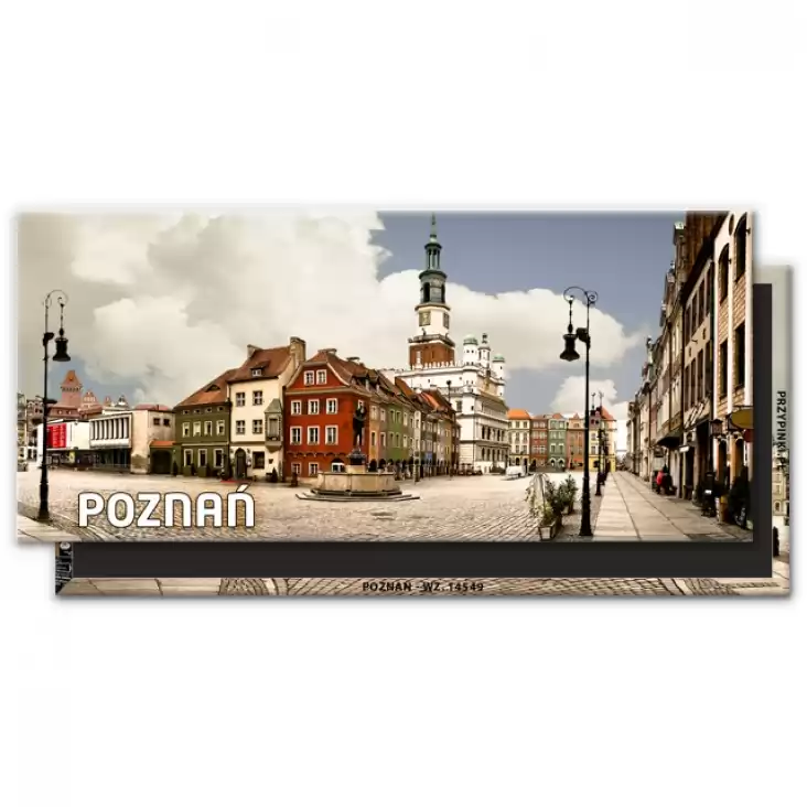 magnes 120x54mm Poznań