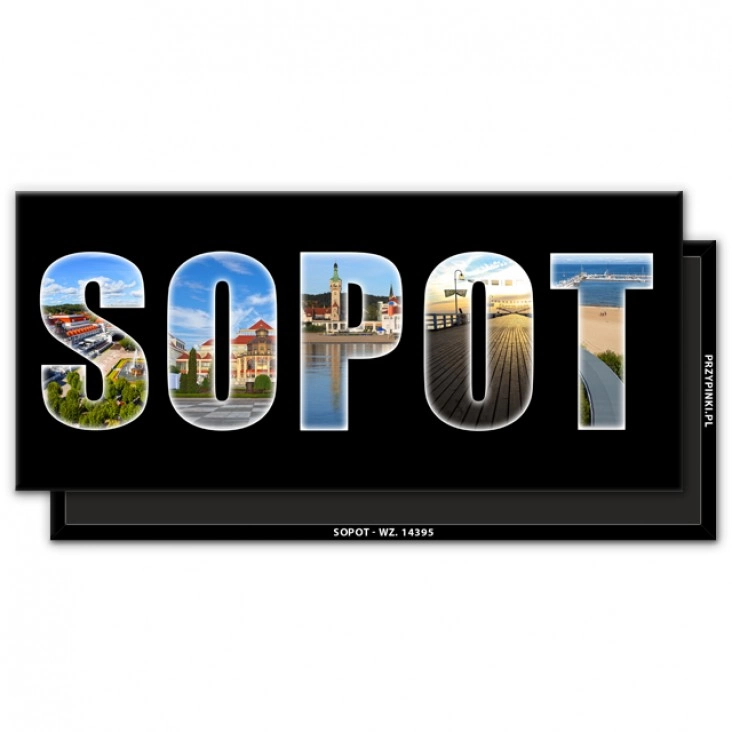 magnes 120x54mmSopot