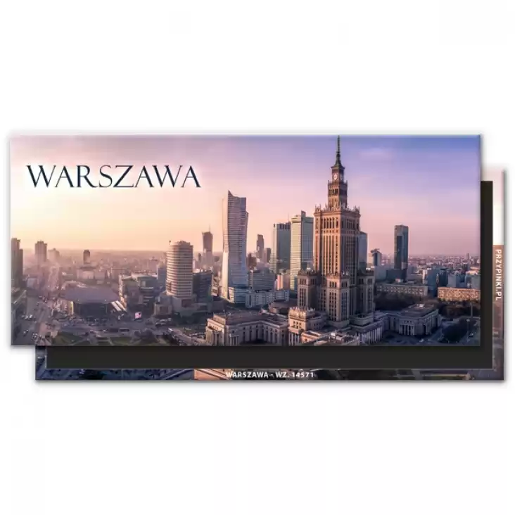 magnes 120x54mm Warszawa 