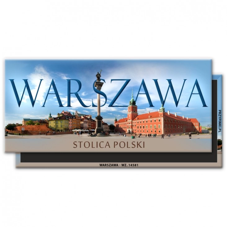 magnes 120x54mmWarszawa