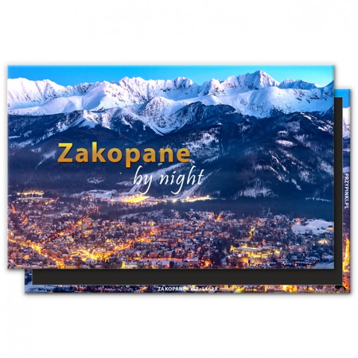 magnes 120x75mm Zakopane by night 