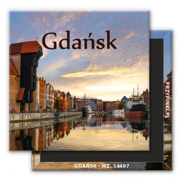 magnes 50x50mmGdańsk