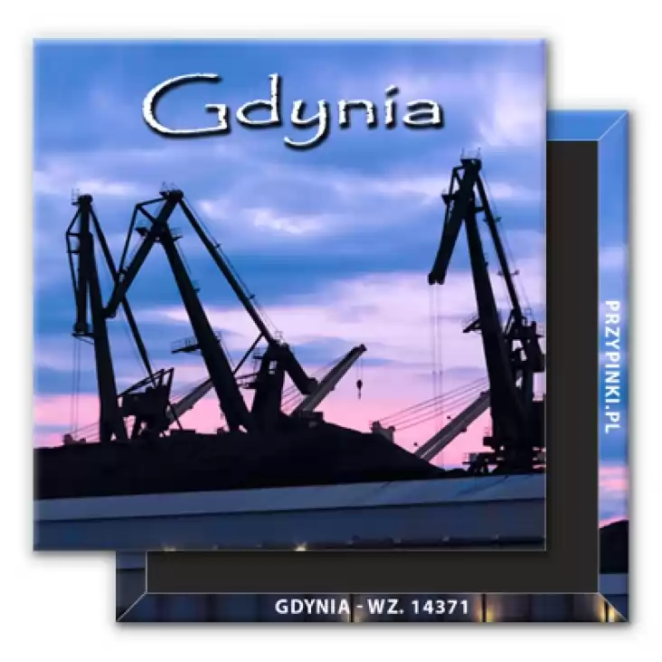 magnes 50x50mm Gdynia 