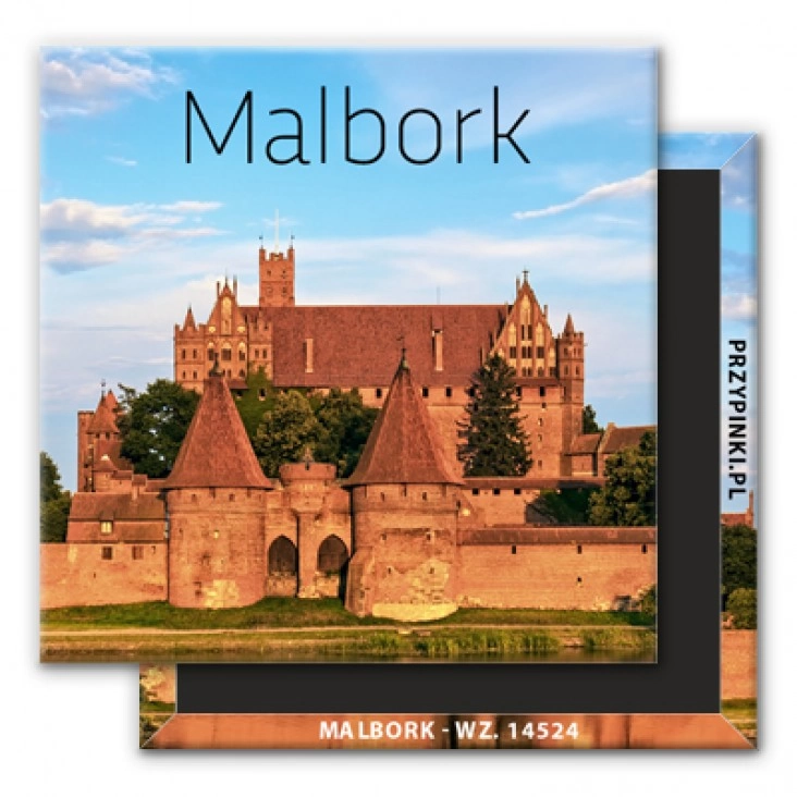 magnes 50x50mm Malbork 